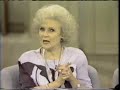 game show hosts - bob eubanks, tom kennedy, peter marshall, gene rayburn, and betty white.