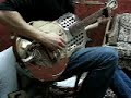Republic Tricone brass Resonator guitar