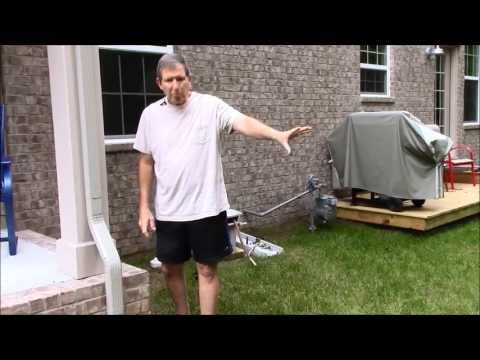 how to provide drainage for the yard