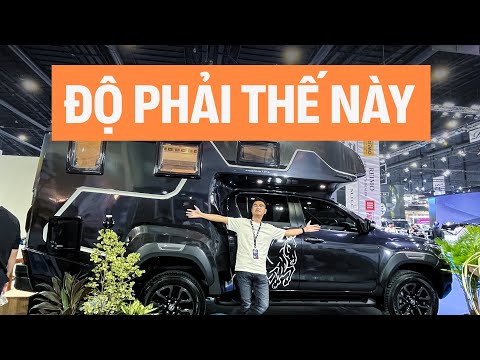 Khoét hẳn cả bán tải để độ thành mobihome, xem xong thấy hợp lý đến bất ngờ!