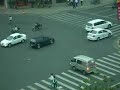 Dangerous crossing in Southern China