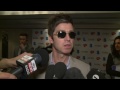 it looks like former oasis guitarist noel gallagher won't be penning any material for one direction in the near future. when asked whether he would consider ...