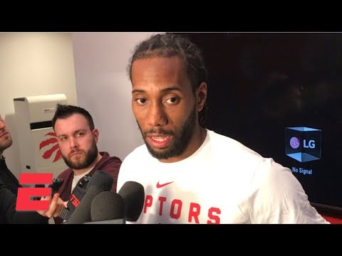 Video: Kawhi appreciates ‘MVP’ chants from Raptors fans | NBA on ESPN