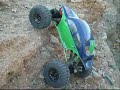 Axial Ax10 Scorpion crawling at Glamis