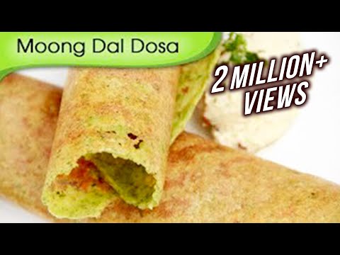 Moong Dal Dosa | Easy To Make Dosa Recipe | Popular South Indian Breakfast Recipe By Ruchi Bharani