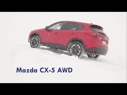 mazda cx 5 awd suv snowy hill showdown mazdaiceacademy