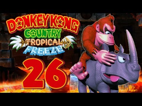 Let's Play Donkey Kong Country Tropical Freeze Part 26: Mia Magma - Magma Mia