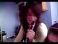 Jess n danni playin singstar lol Jess n danni playin singstar lol