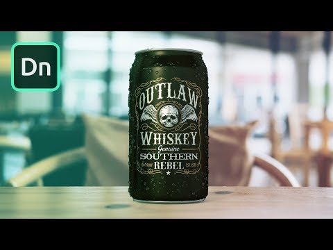 Adobe Dimension CC Tutorial | 3D Product Mockups for Beginners