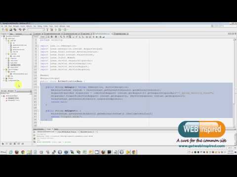 Spring Security 3.0 - This video was made to show how easy it is implement Spring security on a JSF project. I am including a blog post with the source code at: http://www.getwebi...