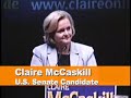 Bill Clinton and Claire McCaskill Bill Clinton and Claire McCaskill