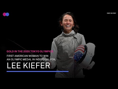 Lee Kiefer Creates History at the 2020 Tokyo Olympics