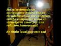 Tu me acostumbraste - HOMOSEXUALIDAD