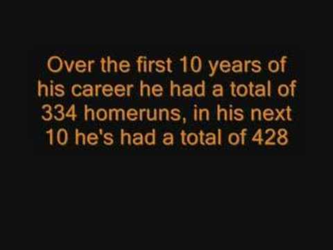 barry bonds steroids timeline. Barry Bonds on Roids