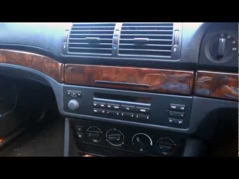 BMW E39 5 Series – How to Remove Radio