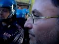 carica della polizia a libera marzaglia modena