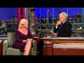 Katherine Heigl uses an E-Cigarette with David Letterman
