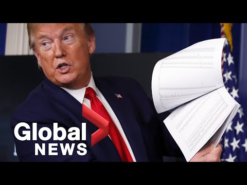 Coronavirus outbreak: Trump says COVID-19 death rates are falling as U.S. looks to reopen | FULL