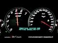 Acceleration corvette ZR1 0-330 km/h