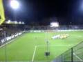 Aachen-Osnabrück Einlaufen der Teams Kaiserstadt AC Tivoli