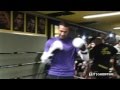 Public workout Badr Hari, January 14, 2012