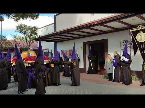 Coronación de Espinas. Salida Vía Crucis San Gregorio. Semana Santa Zaragoza 2023 Domingo de Ramos