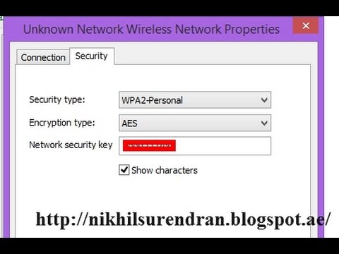 how to network password windows 7