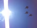 F-15 flyby at pats opening game