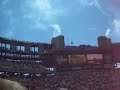 F-15 flyby at pats opening game