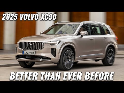 2025 Volvo XC90 T8 Plug-in Hybrid – The Ultimate Family SUV!