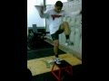 wrestler's Airope step up workout