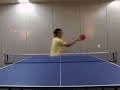 衝撃映像　世界一のカットマン　卓球