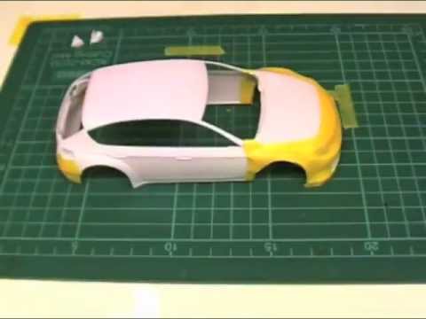 how to paint mini z white body