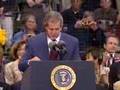 George Bush saying War Eagle!!