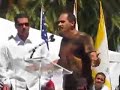Omar Vizquel Speech to Bonds