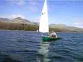 Gybing in perfect conditions