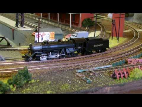 AZL - Probably one of the first AZL 2-8-2 Mikados to arrive in the U.K. I take a close look at its detailing and performance of the Nickel Plate Road #601 on our C...