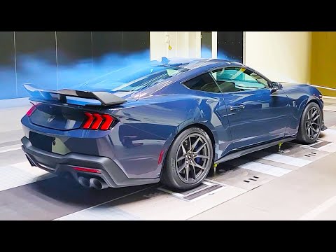 Ford Mustang Dark Horse – 200 mph WIND TUNNEL TEST