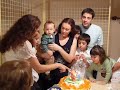 soplando las velitas