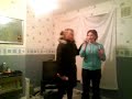 me and mica practicin for x-factor at moorside me and mica practicin for x-factor at moorside