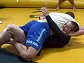 Elbe displays a great Half Guard roll for taking the back