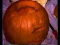 Raven Pumpkin Carving 1999