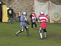 Knights fighting at Beeston Castle