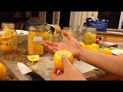 how to preserve a lemon
