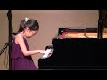 ピアノ発表会　グリーグ　蝶々　（９歳）　Grieg - Butterfly ( Papillon) 9 year old