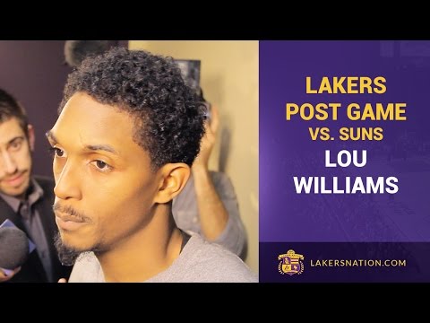 Video: Lou Williams After Season-High 30 Points In Lakers Victory Over Suns