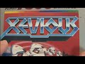 classic game room presents a cgr packaging review of xevious box art and cartridge design along with the xevious cart for nes.
