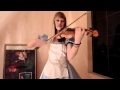 Lara plays the theme from 'Alice: Madness Returns' on violin, as Alice!