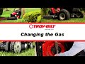 How to Change the Gas on a Troy-Bilt Rider