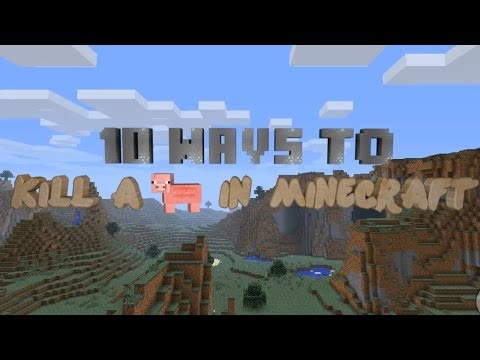 how to be a pig in minecraft
